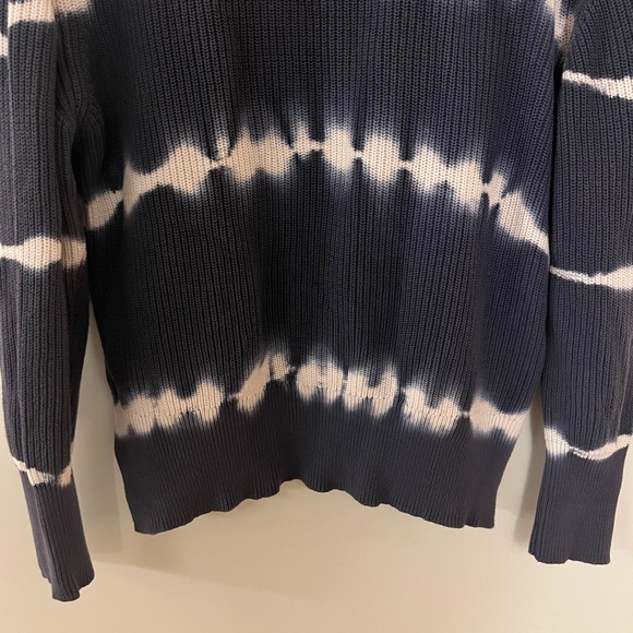 Johnny Was Tie Dye Pullover Knit Sweater Indigo M - Picture 6 of 14